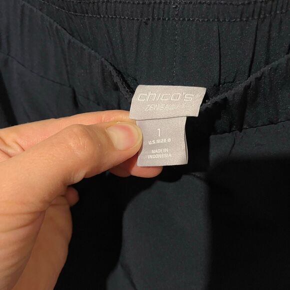 Chicos zenergy Women’s skort blue camo athletic golf skirt athleisure Size 8 - Picture 5 of 7